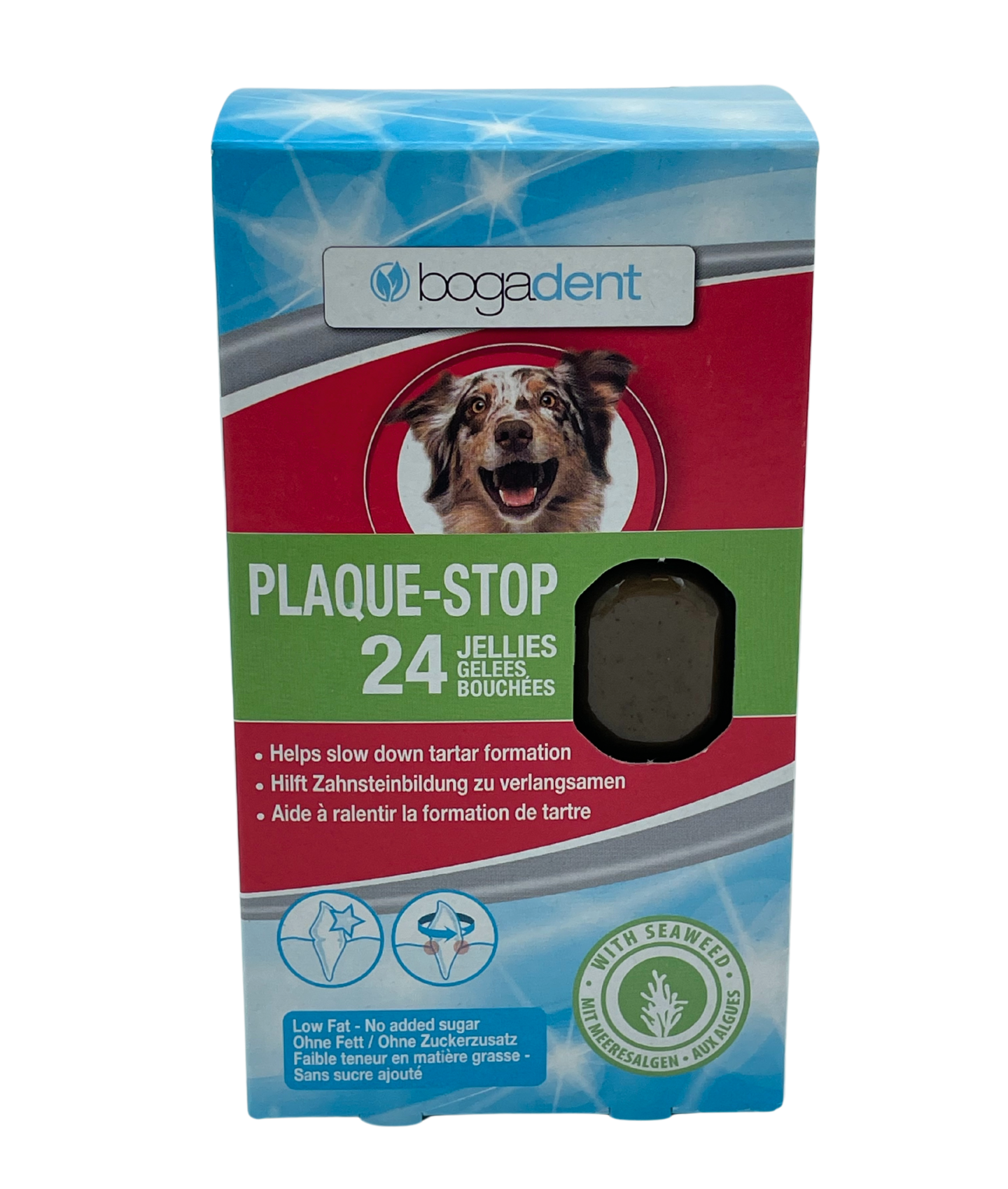 BOGADENTE PLAQUE-STOP JELLY CÃO 24UN
