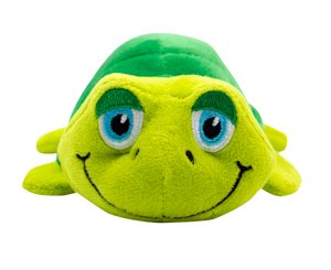 PELUCHE TARTARUGA COM APITO BUBIMEX 15CM 