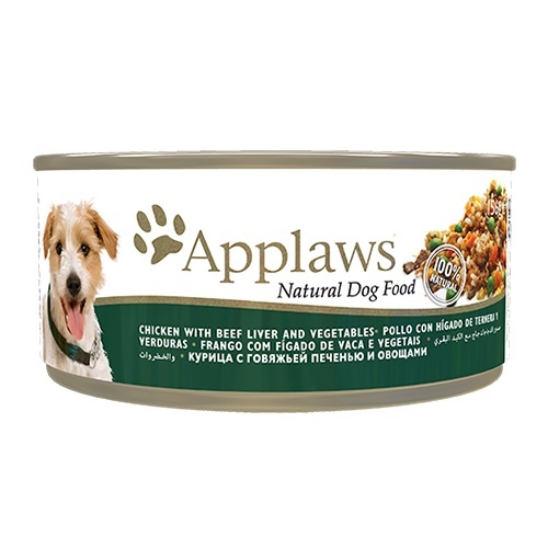 APPLAWS CÃO FRANGO COM FÍGADO 156GR