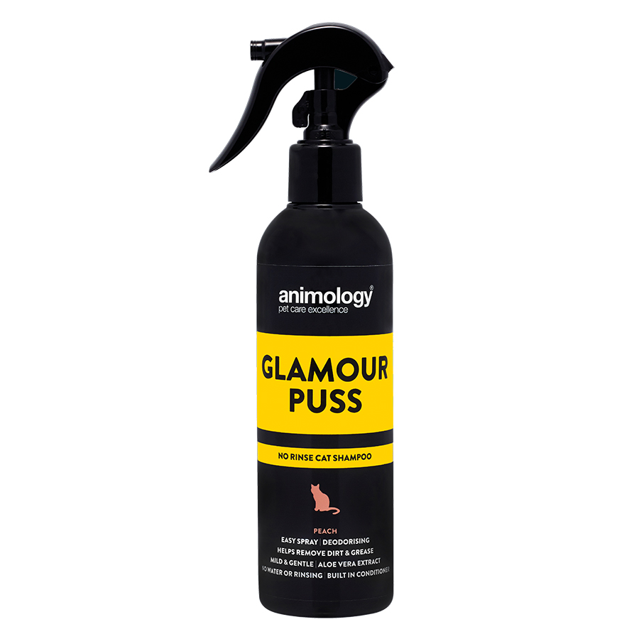 SHAMPOO SECO P/ GATO 250ML - PESSEGO