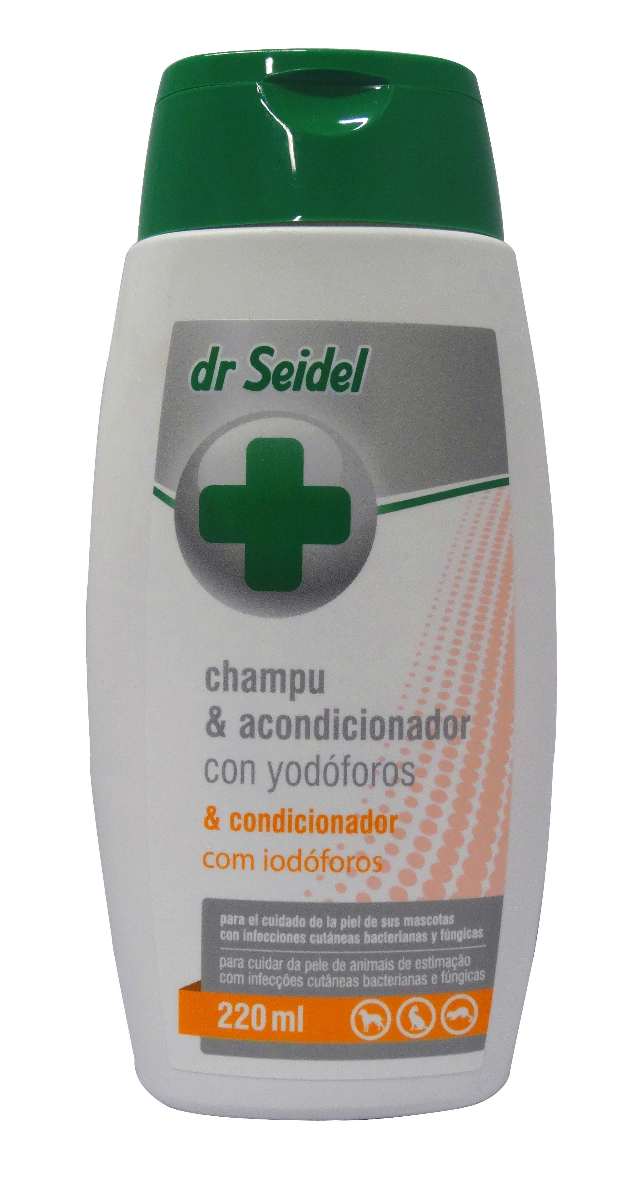 CHAMPÔ C/ IODOFOROS DR SEIDEL 220ML