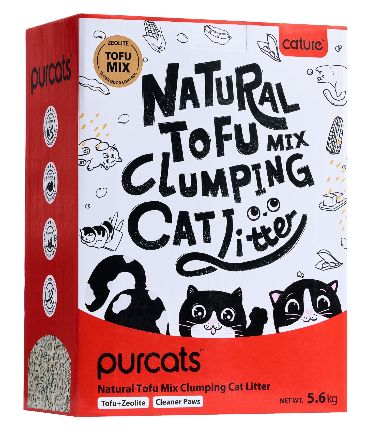 CATURE CAT LITTER TOFU 14L