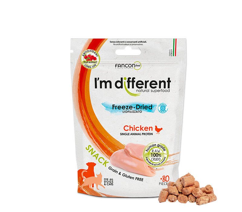 I'M DIFFERENT FREEZE-DRIED SNACK FRANGO 40G