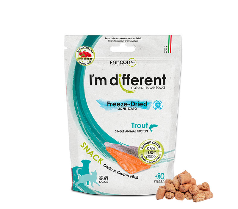 I'M DIFFERENTE FREEZE-DRIED SNACK TRUTA 40G