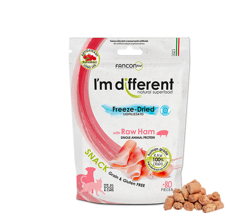 I'M DIFFERENTE FREEZE-DRIED SNACK FIAMBRE  40G