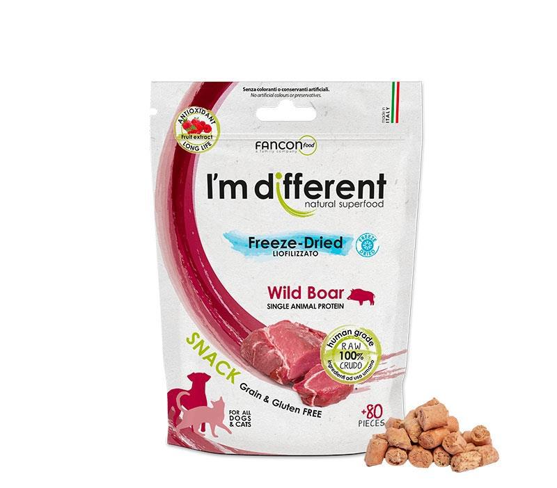I'M DIFFERENT FREEZE-DRIED SNACK JAVALI 40G