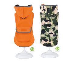 IMPERMEAVEL REVERSIVEL CAMUFLADO/LARANJA 30CM